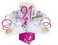 21st Birthday Bubbly - Pop-Up Greeting Cards - Second Nature