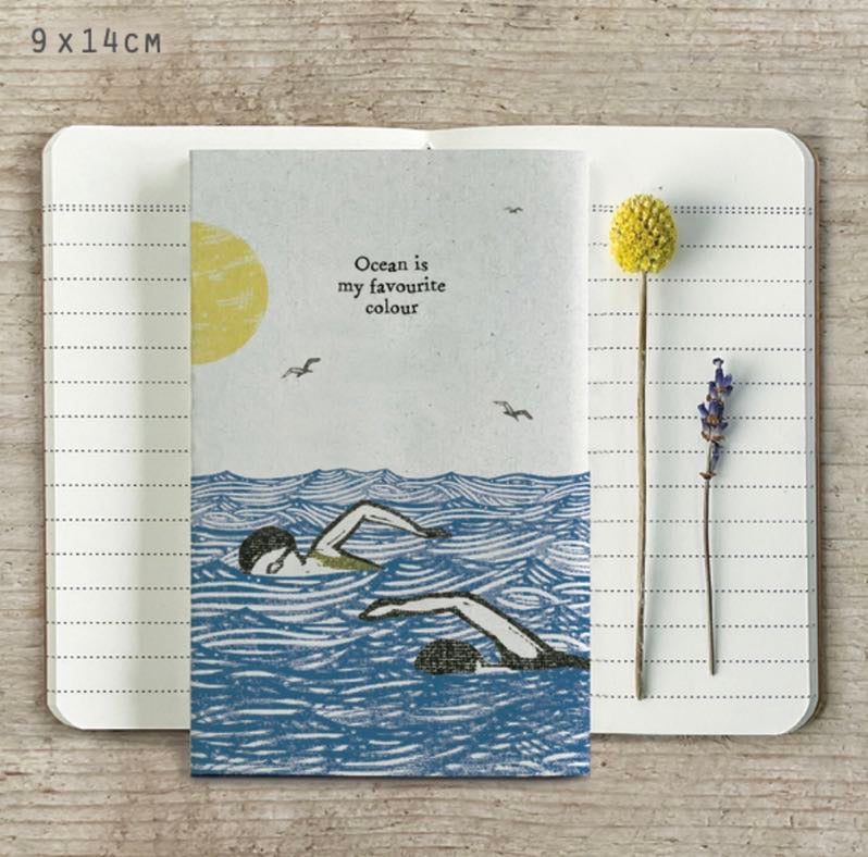 Ocean is my favourite colour notebook from east of india 