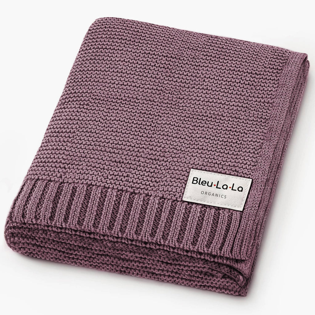 100% Organic Luxury Cotton Swaddle Receiving Baby Blanket