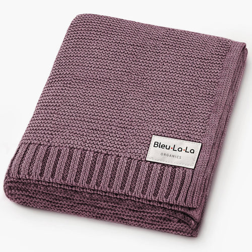 100% Organic Luxury Cotton Swaddle Receiving Baby Blanket