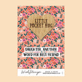 Daughter another word for best friend little pocket hug from wishstrings 