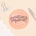 Vinyl Sticker - procrastinating perfectionist