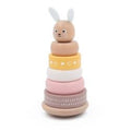 Wooden Bunny Stacking Rings Toy | Baby & Toddler Gift