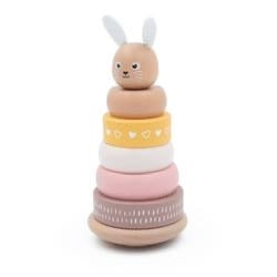 Wooden Bunny Stacking Rings Toy | Baby & Toddler Gift