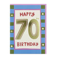 Happy 70th Birthday Card