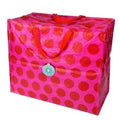Jumbo Storage Bag - Red On Pink Spotlight - Rex London