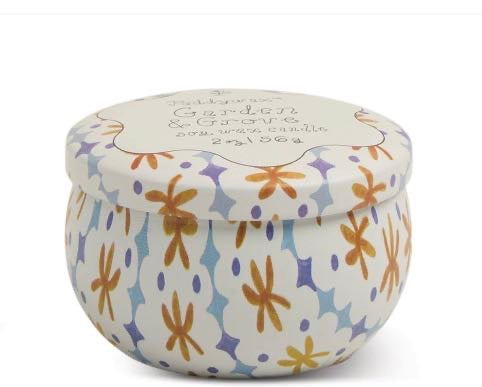 Paddywax Garden & Grove Soy Wax Candle Tin (2oz / 56g)
