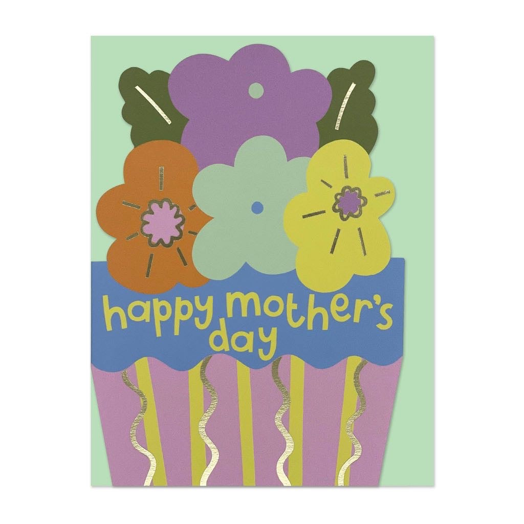 Happy Mother's Day Flower Pot Card