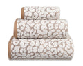 Luxury Jacquard Leopard Bath Towels Various Sizes - 100% Cotton