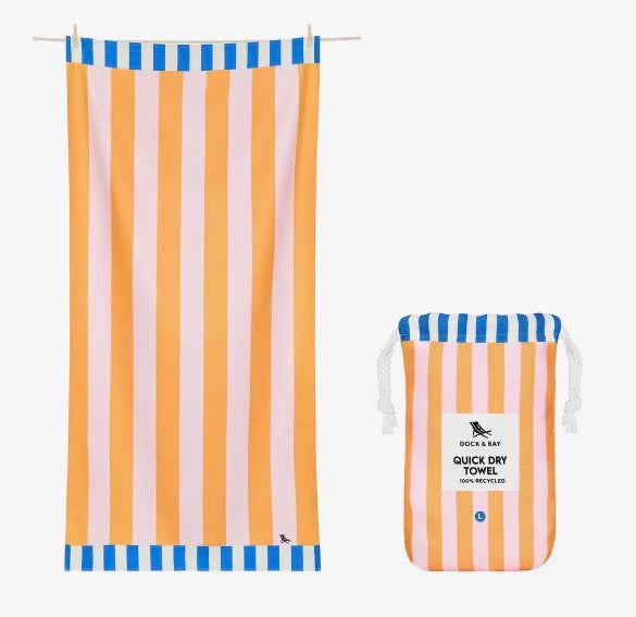 Mellow Yellow - Dock & Bay Quick Dry Towels (Large 160 x 90cm)
