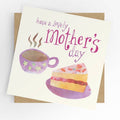 Mother's Day Cup And Cake Card
