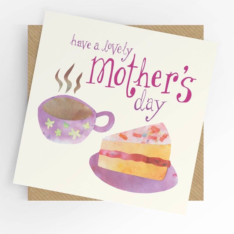 Mother's Day Cup And Cake Card