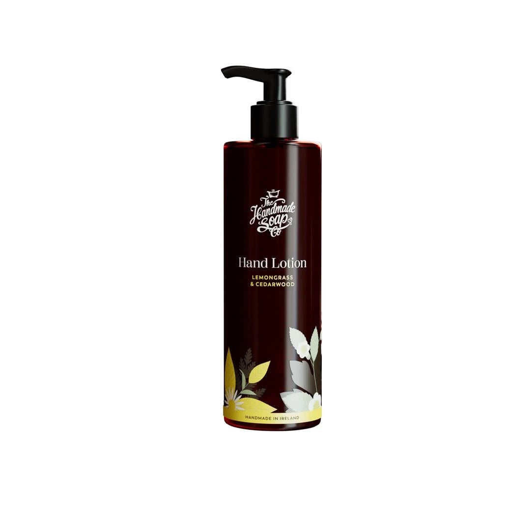 Hand Lotion - Lemongrass & Cedarwood 250ml - The Handmade Soap Co