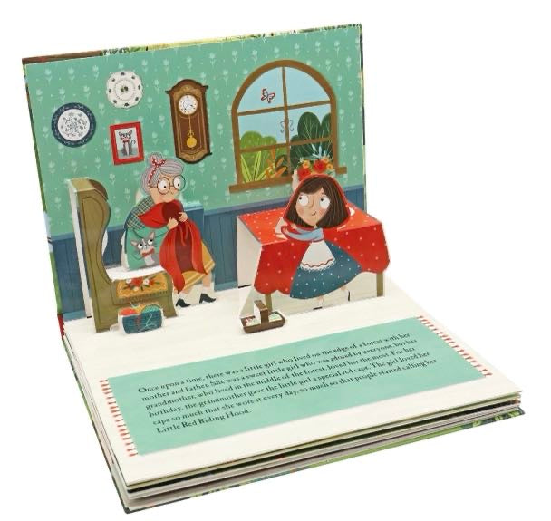 Little Red Riding Hood - Children’s Fairy Tale Pop-Up Book