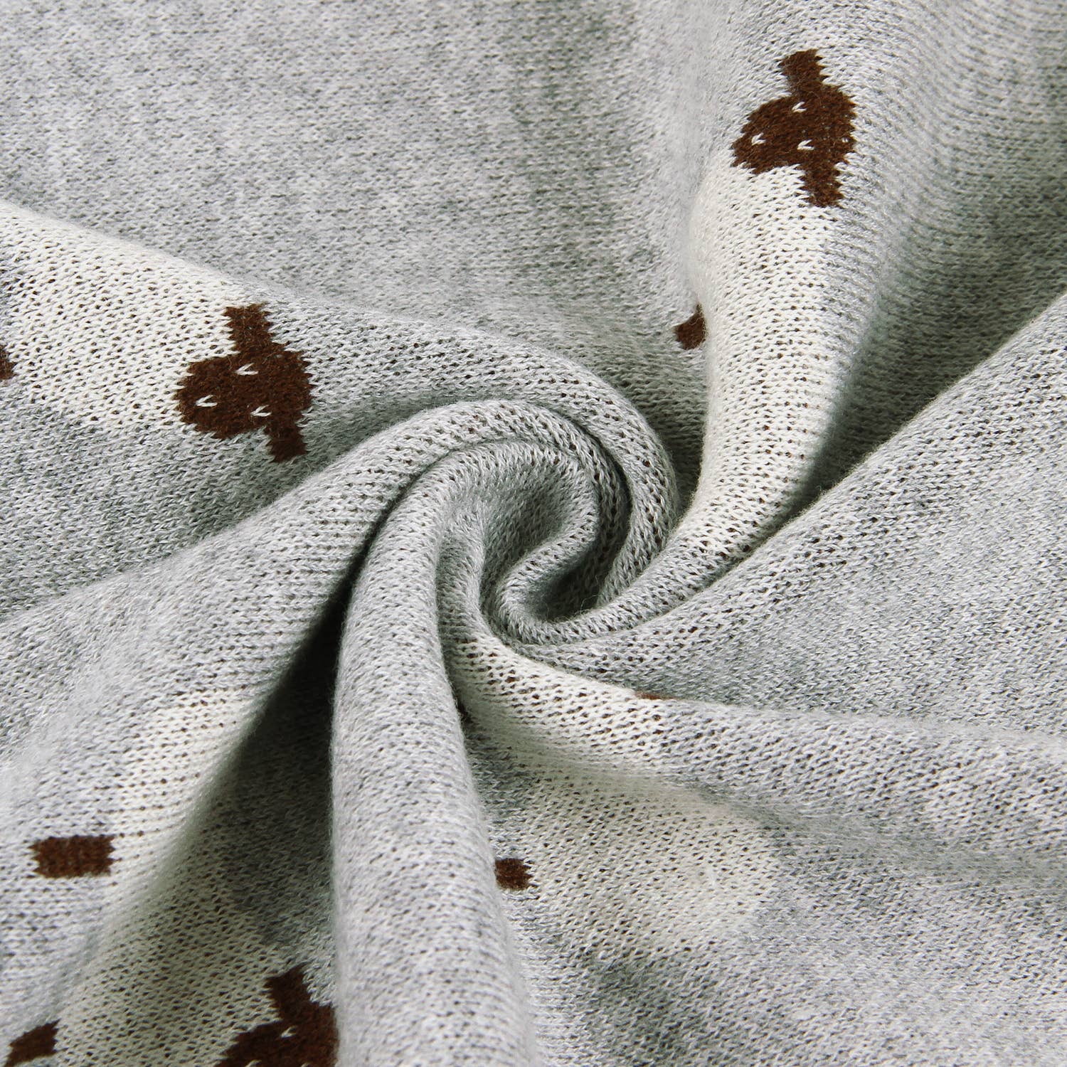 100% Luxury Cotton Swaddle Baby Blanket - Sheep Design