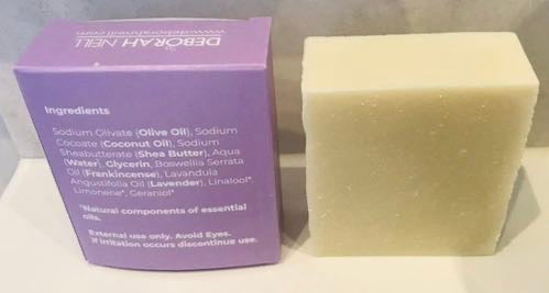 Frankincense & Lavender Handmade Soap - Deborah Neill Skin Care