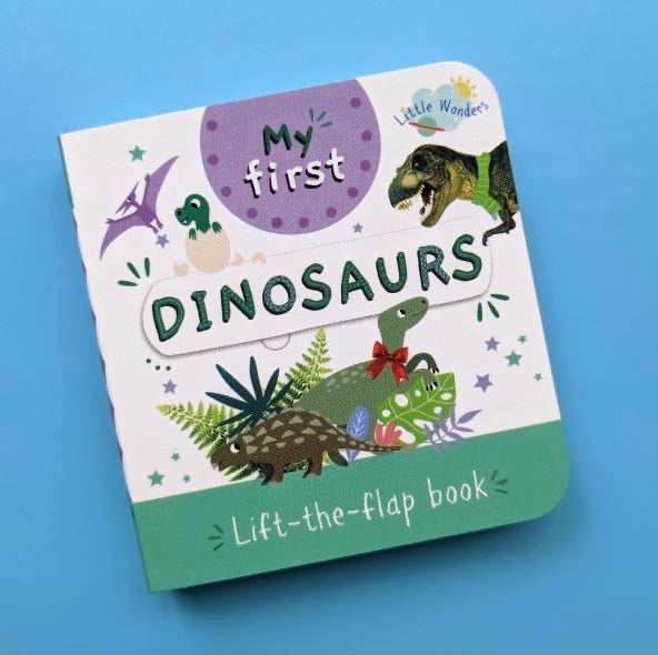 Little Wonders My First Mini Lift The Flap Book: Dinos