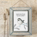 A cloudy day will never bother you if you bring your own sunshine wooden picture