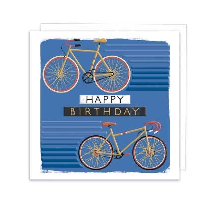 Happy Birthday - Bikes - Outdoors Greeting Card