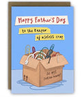 Funny Father’s Day Card - Keeper of Cables