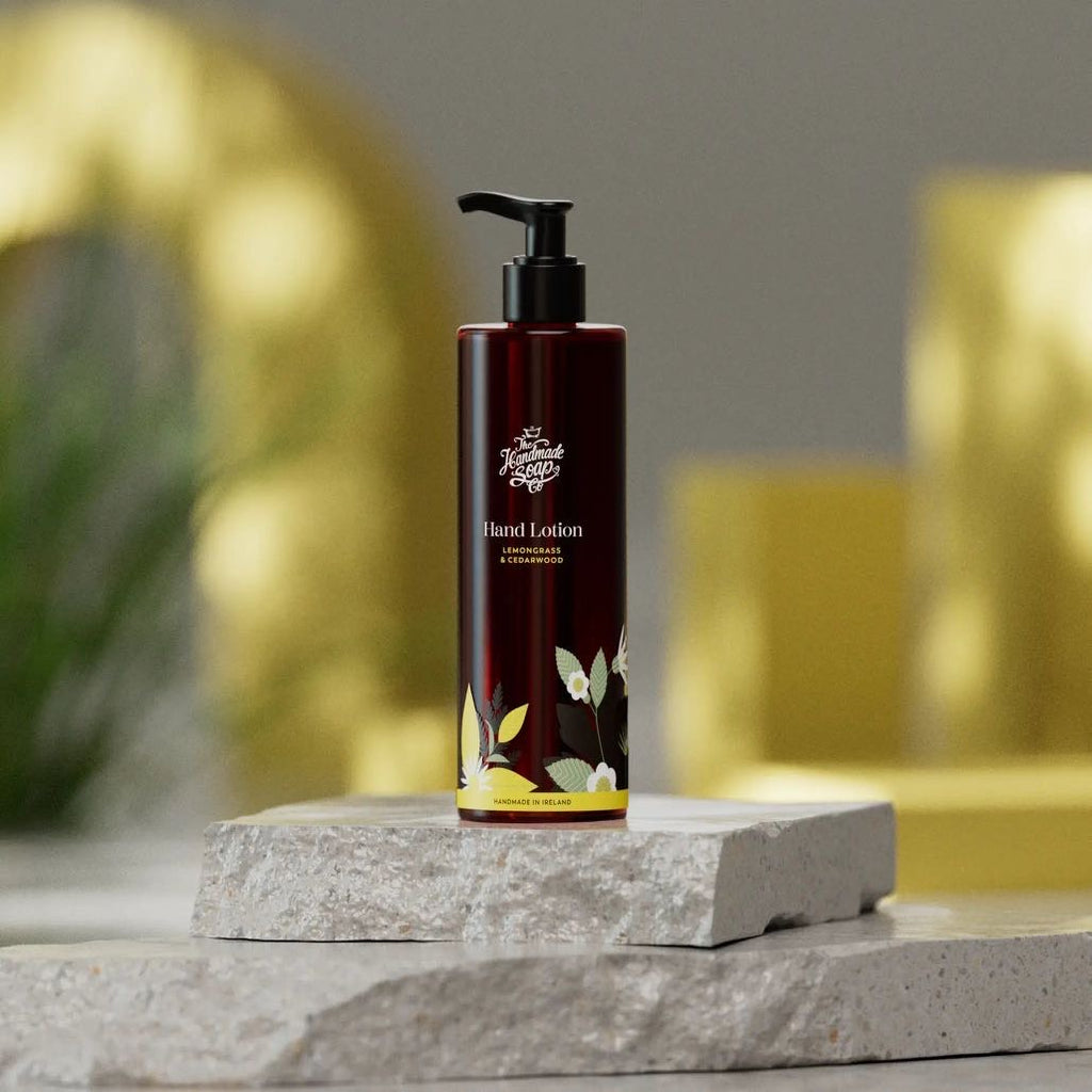 Hand Lotion - Lemongrass & Cedarwood 250ml - The Handmade Soap Co