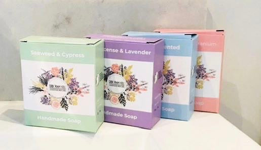 Irish Seaweed & Cypress Handmade Soap - Deborah Neill Skin Care