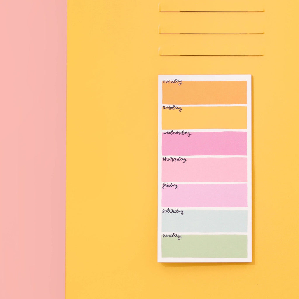 To do list - colourful days
