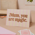 Mum, you are magic'-Glitter Mother's Day Card-Oh Squirrel