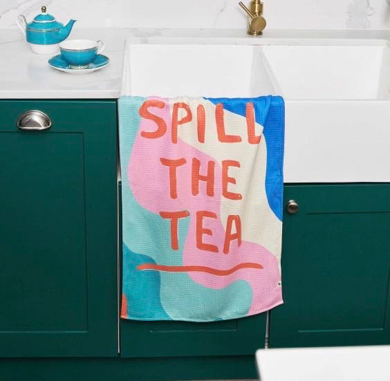 Dock & Bay Tea Towels - Spill The Tea
