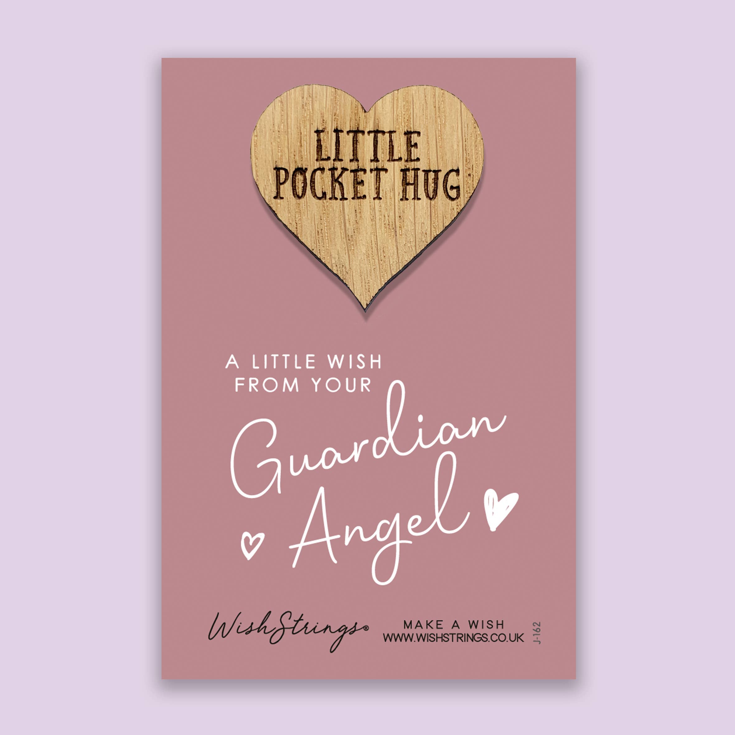Guardian angel little pocket hug from wishstrings
