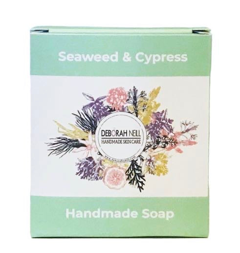 Irish Seaweed & Cypress Handmade Soap - Deborah Neill Skin Care