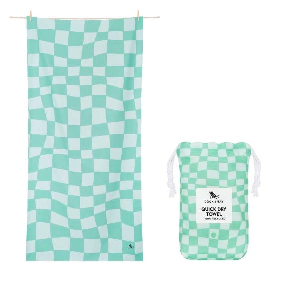 Dock & Bay Quick Dry Towels - Check Mate