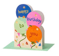 Happy Birthday to you Balloons Card
