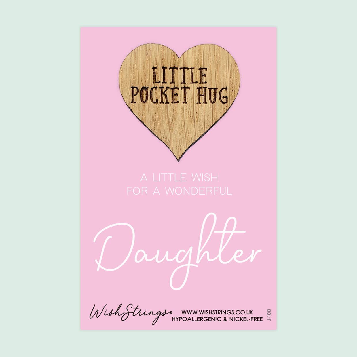 Daughter little pocket hug from wishstrings 