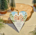 Our First Christmas In Our New Home Heart Hanger