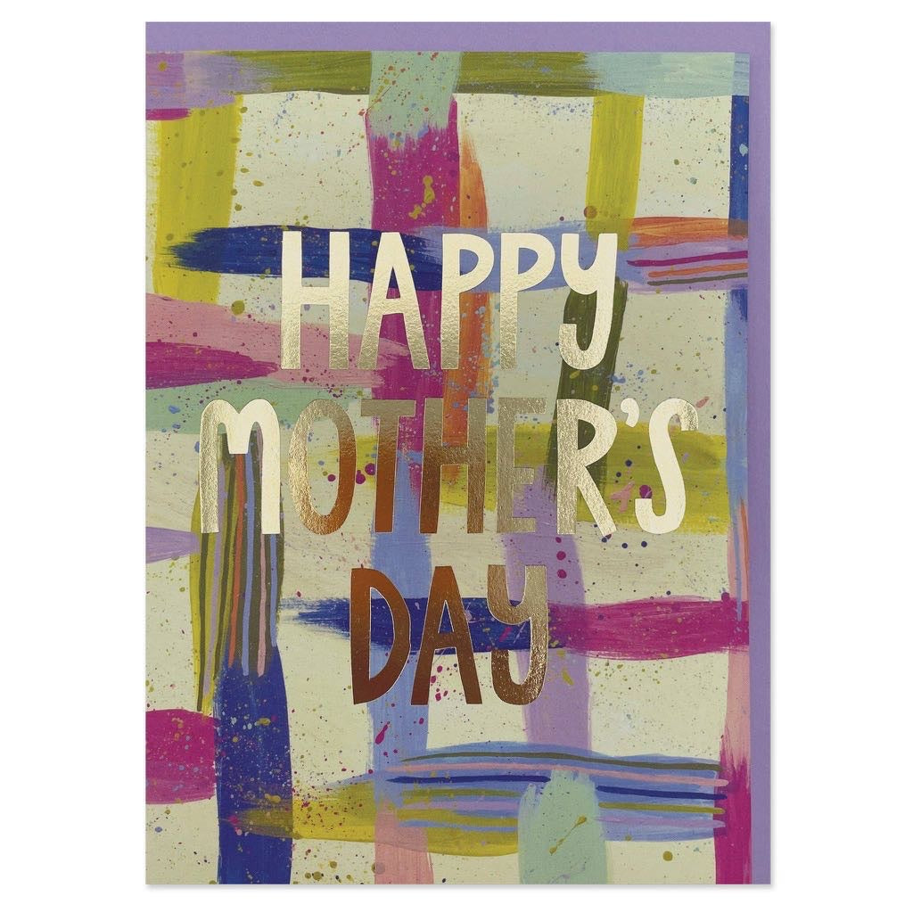 Happy Mother's Day Striped Card