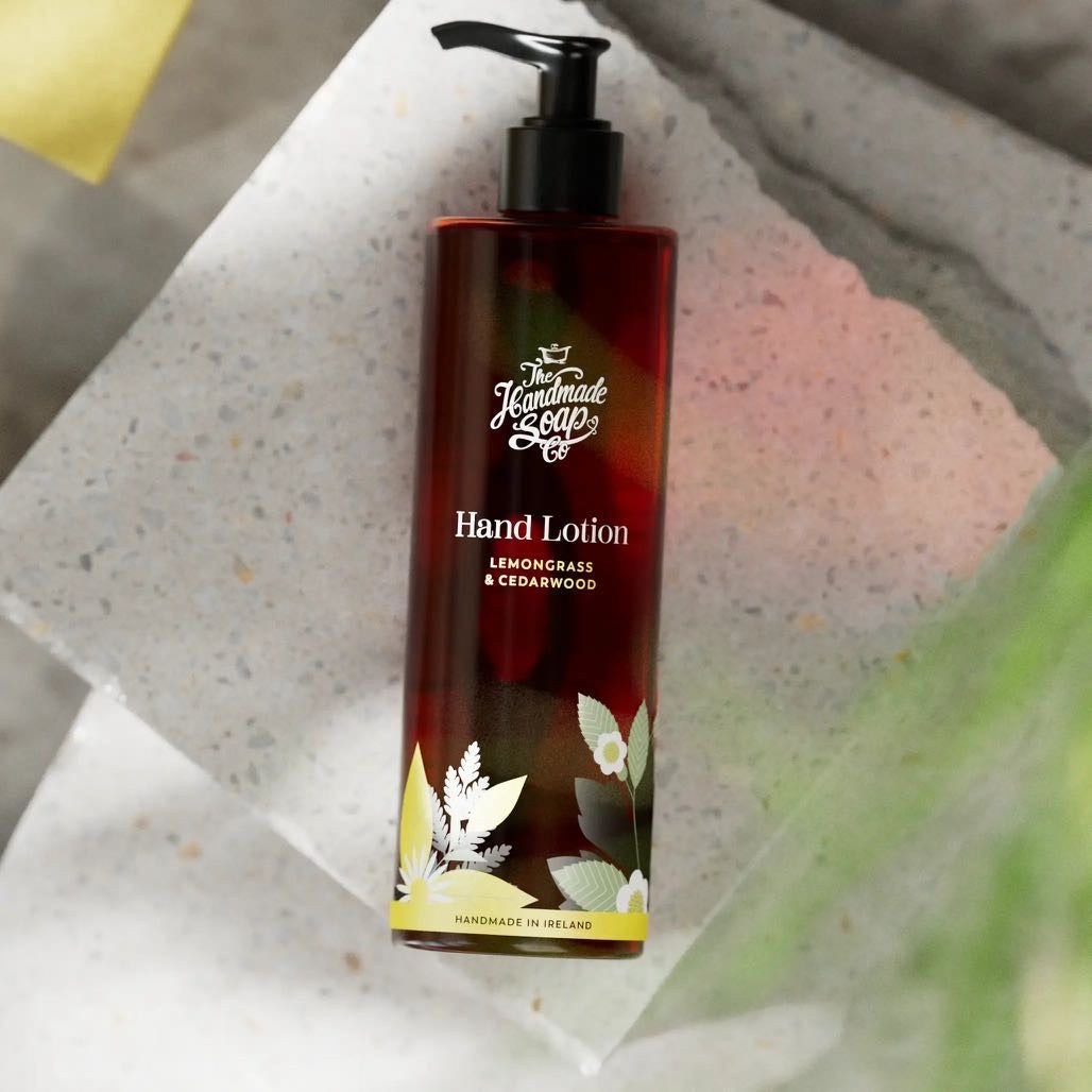 Hand Lotion - Lemongrass & Cedarwood 250ml - The Handmade Soap Co