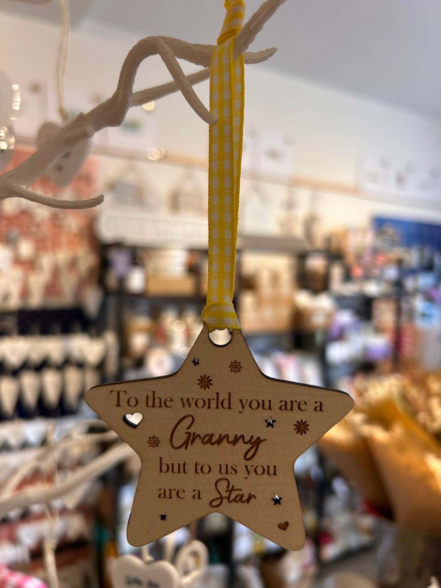 To Us You Are a Star” Granny Gift (Wooden Keepsake) | A Wee Token