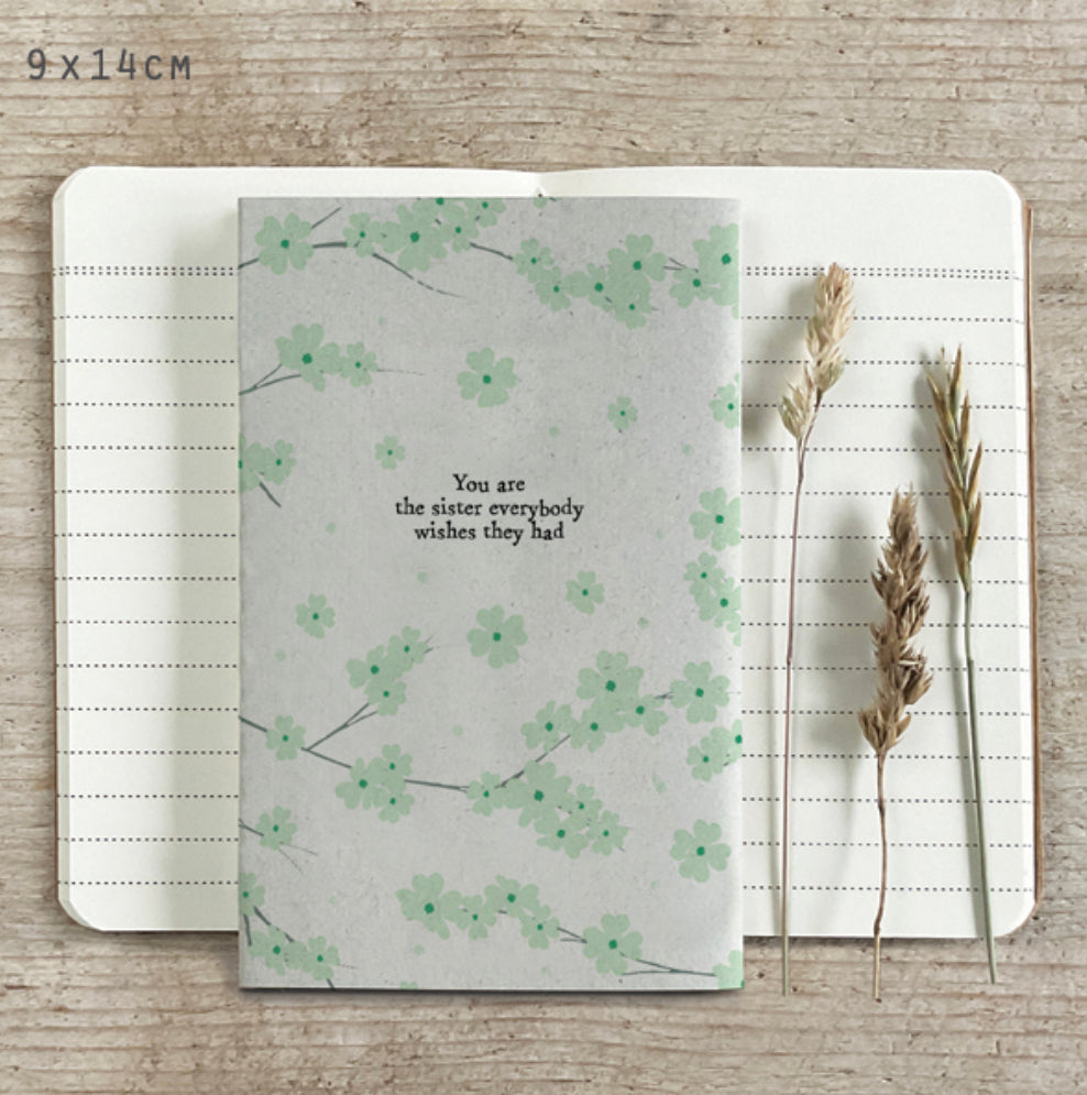 Small Blossom Notebook - East Of India