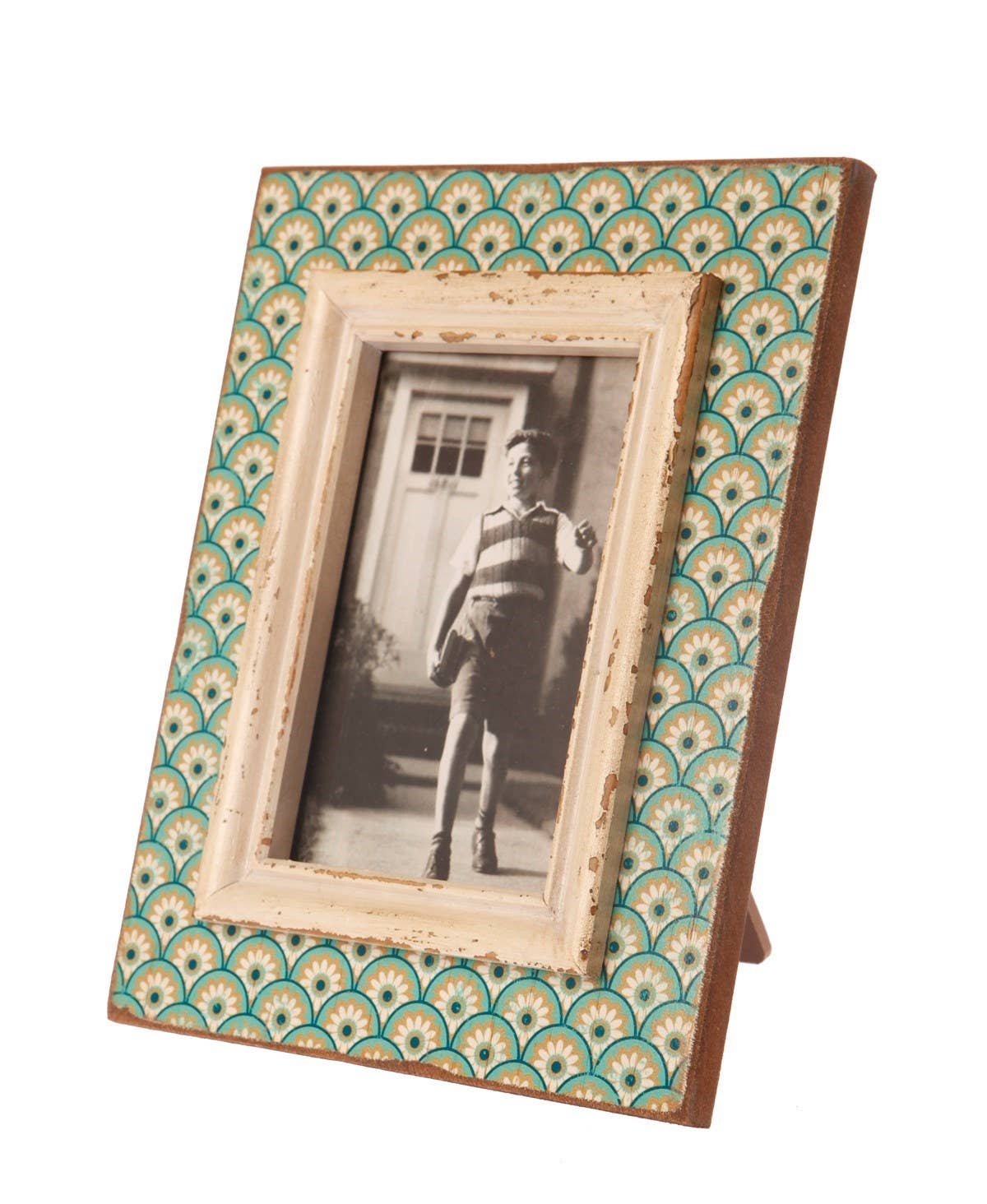Boudoir Stamp Photo Frame-Aqua - Sass & Belle