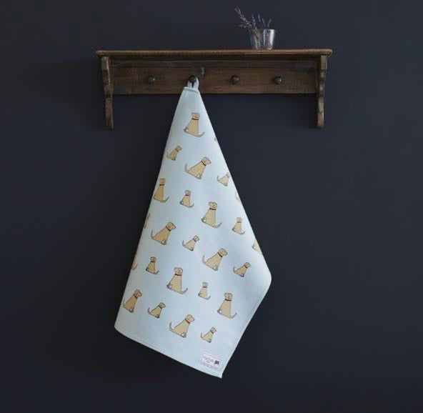 Dog Design Tea Towels - Sweet William Designs