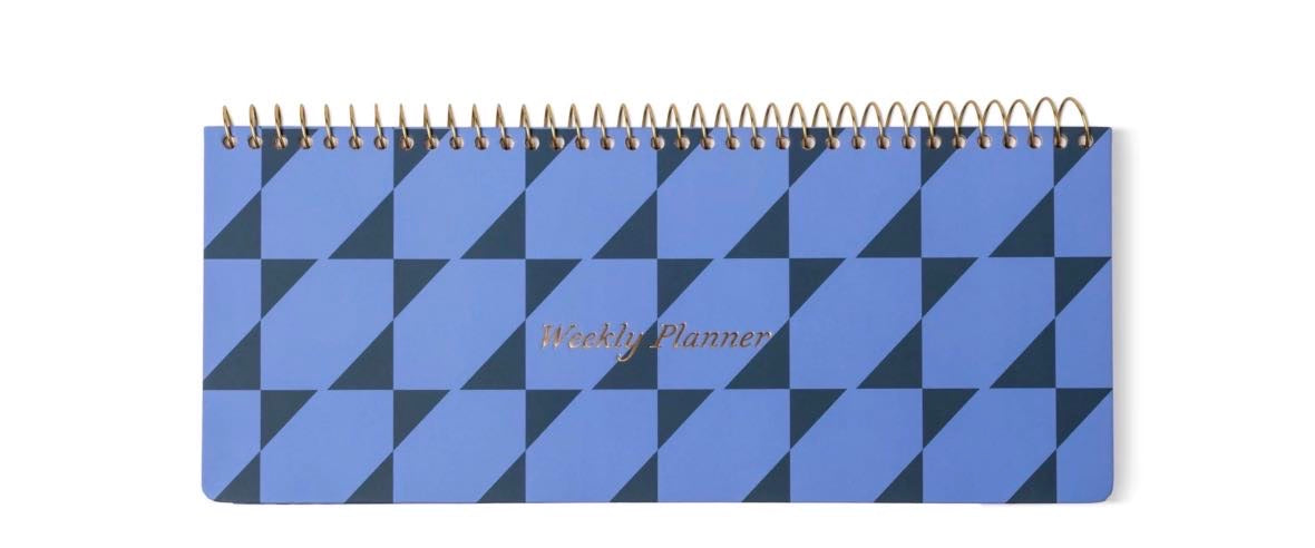 Weekly planner Pad-Blue+Navy 