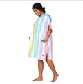 Adult Poncho/Hooded Towel - Unicorn Waves - Dock & Bay (Medium 90 x 70cm)