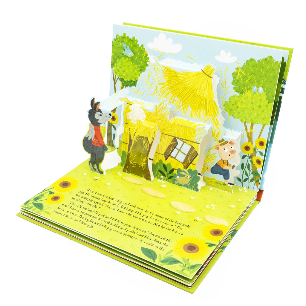 Three Little Pigs - Children’s Fairy Tale Pop-Up Book