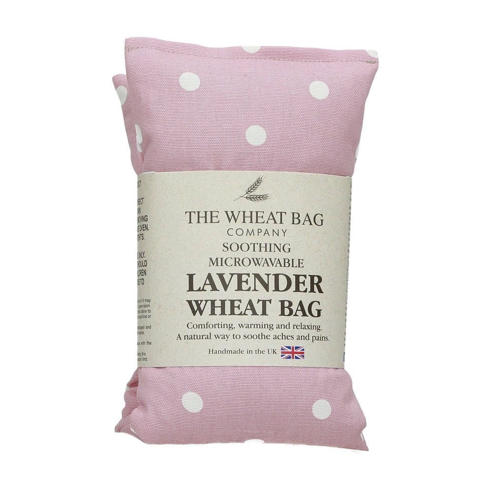 Dotty Pink Cotton Wheat Bag- The Wheat Bag Company