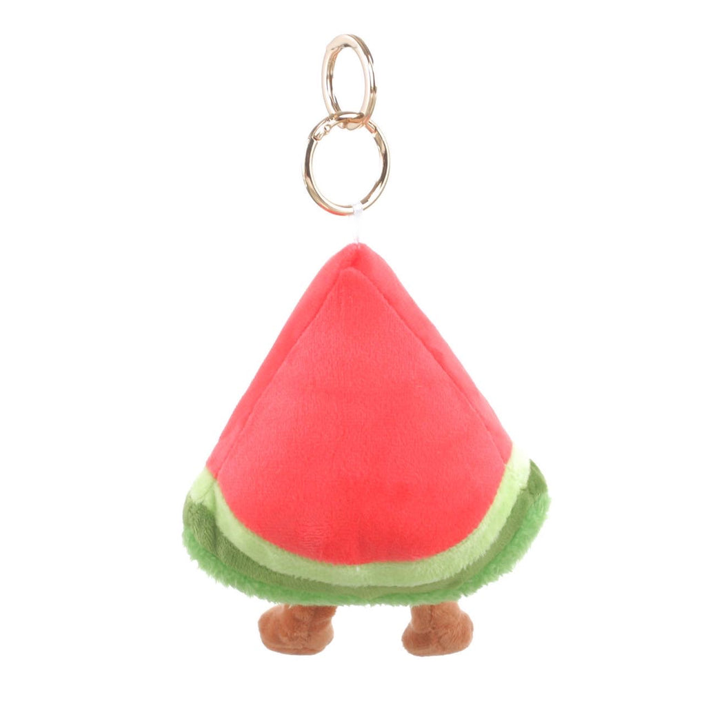 Bessie London Watermelon Plush Keyring | Cute Bag Charm