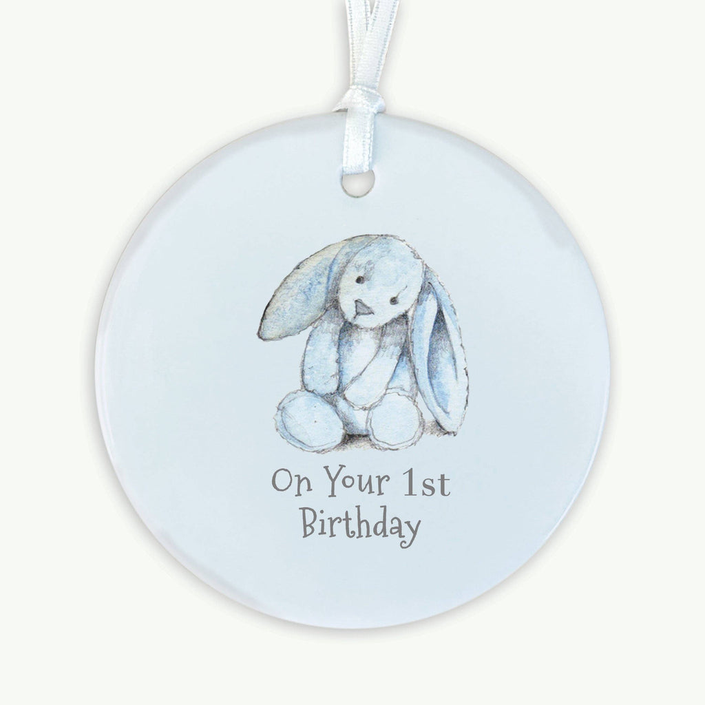 1st Birthday Boy Gift Keepsake Hanging Decoration