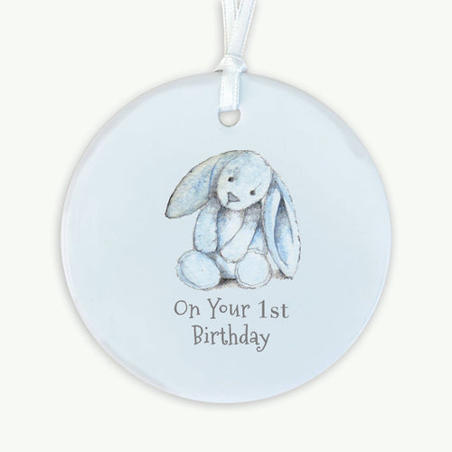 1st Birthday Boy Gift Keepsake Hanging Decoration