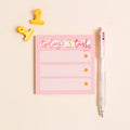 Memo pad - today's 3 tasks
