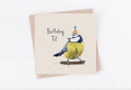 Birthday Tit Bird Funny Greeting Card
